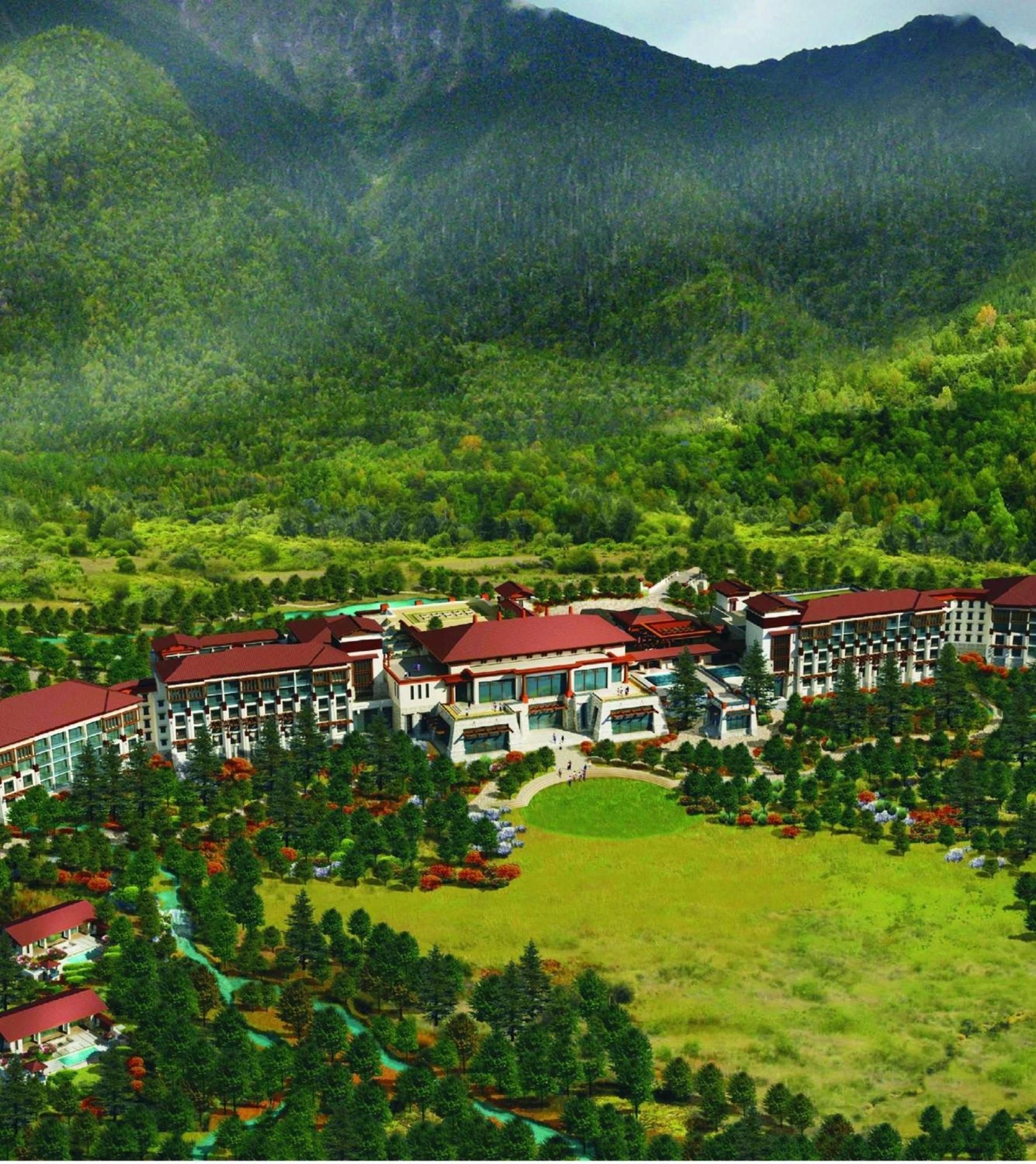Hilton Linzhi Resort Nyingchi Exterior foto